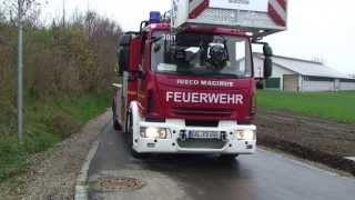 Feuerwehr Buchloe bezieht neues Feuerwehrhaus [upl. by Aneeres]