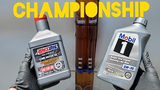 Amsoil vs Mobil 1 motor oil championship [upl. by Drarig977]