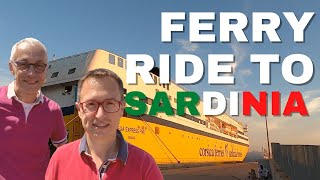 Ferry to Sardinia  How to reach the Beautiful Island of Sardinia by Ferry Boat [upl. by Fiann844]