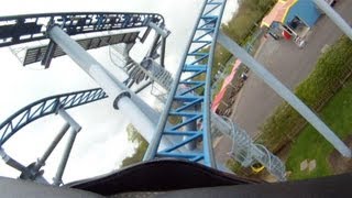 Cobra front seat onride HD POV Paultons Park [upl. by Pan]