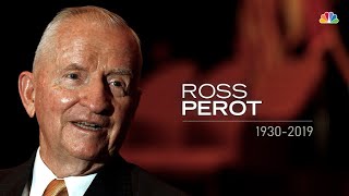 H Ross Perot Politician Businessman and Texan Dies at 89  NBC New York [upl. by Scharff]