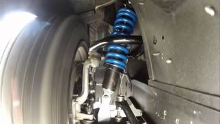 Street or Track Front Bilstein Coilover System in action [upl. by Nelleoj199]