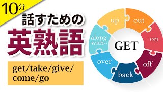 【話すための英熟語①】gettakegivecomego 句動詞【050】 [upl. by Ahsenahs]