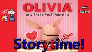 OLIVIA AND THE PERFECT VALENTINE Read Aloud  Valentines Day Book  Bedtime Story Read Along Books [upl. by Malchy]