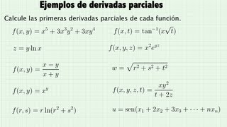 Ejercicios resueltos de derivadas parciales [upl. by Alwin]