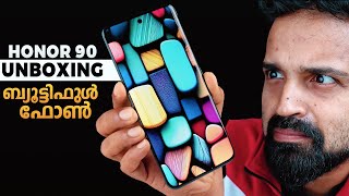 I Tested A Beautiful Display Phone  Honor 90 Unboxing  Malayalam [upl. by Aizitel960]