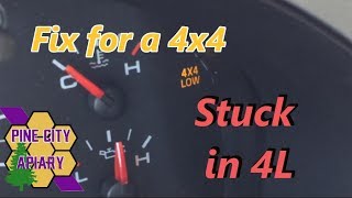 FIXING a 4x4 STUCK in 4L [upl. by Allcot199]