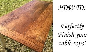 How to finish your dining table professionally [upl. by Nnayelhsa611]