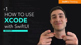 How to use Xcode in SwiftUI project  Bootcamp 1 [upl. by Asserak]