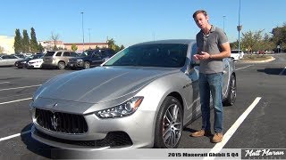 Review Tuned 2015 Maserati Ghibli S Q4  Standing Out From The Crowd [upl. by Jordanson]