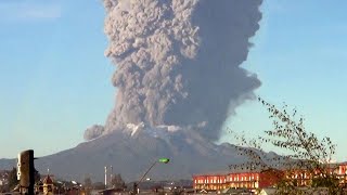 5 Monster Volcano Eruptions Caught On Camera [upl. by Ennaylime379]