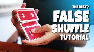 The EASIEST False Shuffle  MAGIC TUTORIAL [upl. by Ruthven]