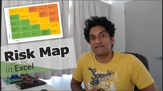 How to create risk map in Excel  Charting Tip [upl. by Muller]