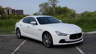 2015 Maserati Ghibli Overview  Test Drive and Exhaust Sound [upl. by Ramses]