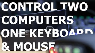 How to use one Mouse amp Keyboard with two Computers – 3 options [upl. by Yecad]