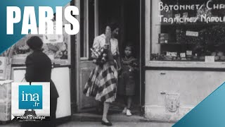 1957  Le dimanche à Paris  Archive INA [upl. by Landri]