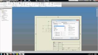 Basic Drafting in Inventor [upl. by Ayk]