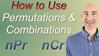 How to Use Permutations and Combinations [upl. by Garnett449]