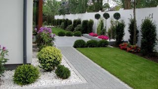 Small beautiful front yard landscaping ideas [upl. by Shannen]