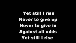 Yolanda AdamsStill I Rise Lyrics [upl. by Kimball740]