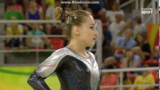 Carlotta Ferlito ITA Qual Fx Olympics Rio 2016 [upl. by Kovacs]