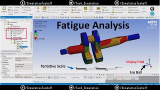 Fatigue Analysis in Ansys Workbench  Lesson 36  Ansys Tutorial [upl. by Nisaj]