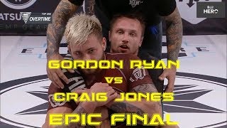 Gordon Ryan and Craig Jones Epic Finish  Road to Finals at EBI 14 The Absolutes [upl. by Dobrinsky238]