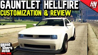 Bravado Gauntlet Hellfire Customization amp Review  GTA Online [upl. by Mungovan756]