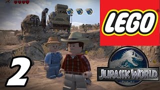 LEGO Jurassic World  Part 2 quotDig Sitequot Gameplay Walkthrough 1080p [upl. by Inga594]