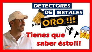 👉 Consejos para comprar el MEJOR DETECTOR DE ORO 🥇 [upl. by Eciryt]