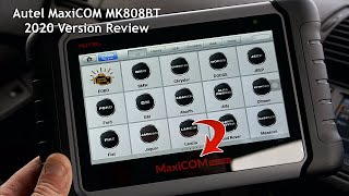 Autel MaxiCOM MK808BT 2020 Version Review [upl. by Enidualc]