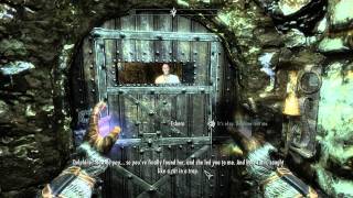 Elder Scrolls V Skyrim Walkthrough in 1080p Part 54 Pulling Esbern from the Ratway PC Gameplay [upl. by Becket]