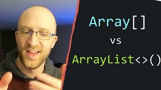 Array vs ArrayList in Java Tutorial  Whats The Difference [upl. by Viole]