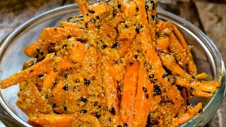 Instant Gajar Achar Recipe In 1 Minute By Feast With Ease Shorts [upl. by Cherri]