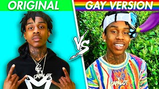 POPULAR RAP SONGS vs GAY VERSIONS  PART 1 [upl. by Lola]