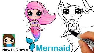 How to Draw a Mermaid [upl. by Bobby309]