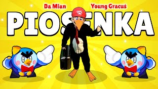 Da Mian ft Young Gracuś  quotPan P 🐧quot MYSZOJELEŃ Parodia ♫ Brawl Stars Piosenka ♫ [upl. by Ratcliffe]