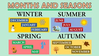 Seasons  Months of the Year  Science for Kids  PrimaryWorld [upl. by Ranzini915]