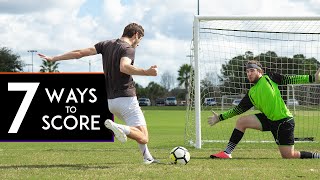 7 Ways to Score MORE GOALS in SOCCERFOOTBALL [upl. by Arivle456]