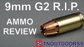 G2 Research RIP 9mm Ammo Review [upl. by Latimore]