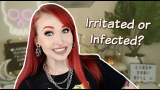 Is Your Piercing INFECTED or IRRITATED [upl. by Mungovan101]