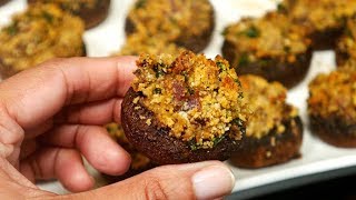 Stuffed Mushrooms Recipe [upl. by Larue]