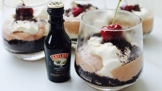 Baileys Cookies and Cream Parfaits  Mothers Day Recipes  Kidspot [upl. by Bobette]