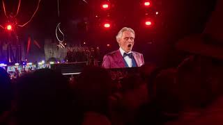 Andrea Bocelli and Gianfranco Montresor „The Pearl Fishers Duet” by Bizet Teatro del Silenzio 2019 [upl. by Lamahj]