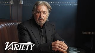 Al Pacino Breaks Down How He Developed the Voice amp Character of Jimmy Hoffa Serpico and other roles [upl. by Changaris966]