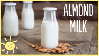 EAT Homemade Almond Milk in 3 Easy Steps [upl. by Tyrone442]