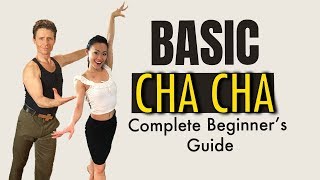 Basic Cha Cha TOP TEN STEPS amp Routine [upl. by Nahtanoy119]