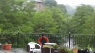 FLOOD sirens in Hebden Bridge [upl. by Moorefield]