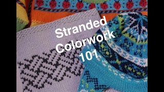 Intro to Stranded Colorwork  Technique Tuesday [upl. by Cran]