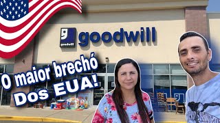 O MAIOR BRECHÓ DOS ESTADOS UNIDOS🇺🇸 GOODWILL [upl. by Lussier504]